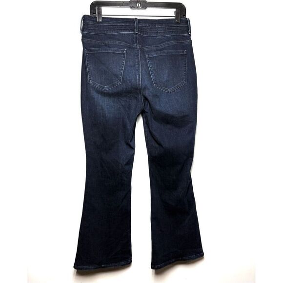 NYDJ Not Your Daughters Jeans Flare High Rise Dark Lift x Tuck Women 8 - Picture 2 of 5